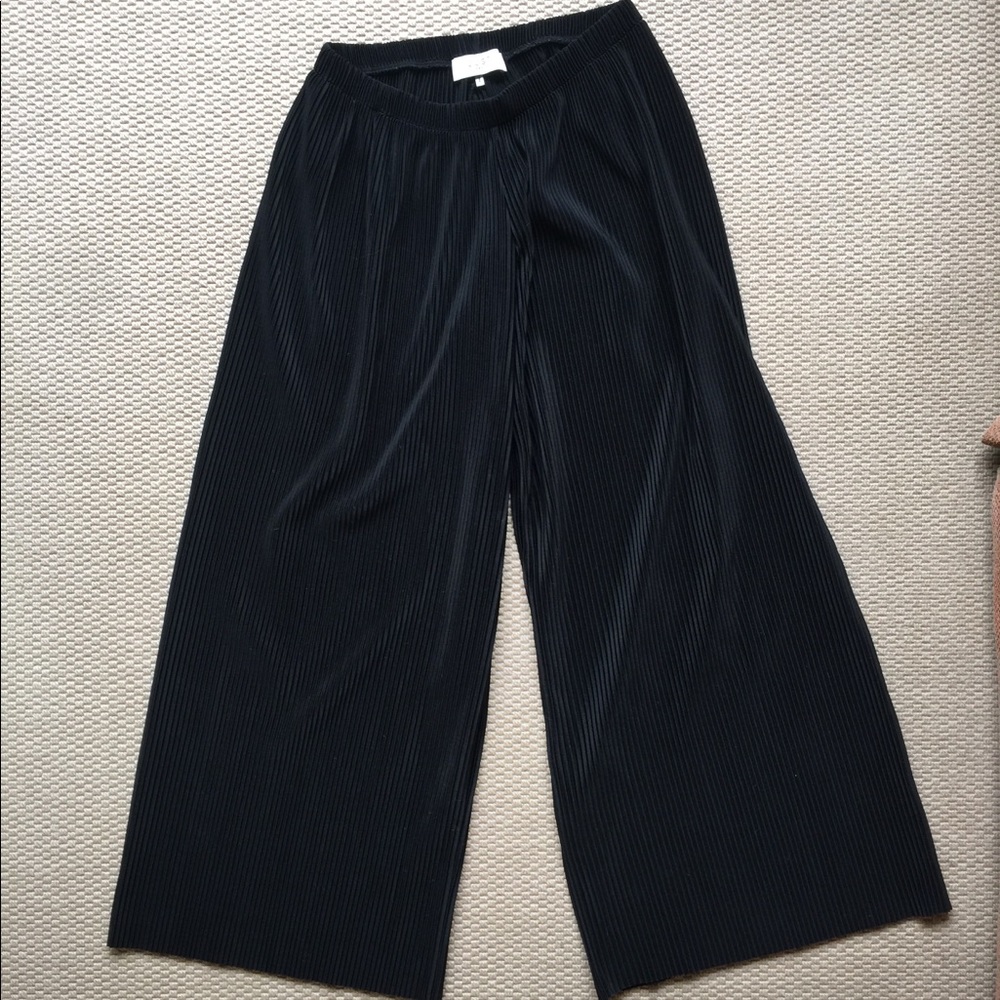 Just Female wide leg pleated pants